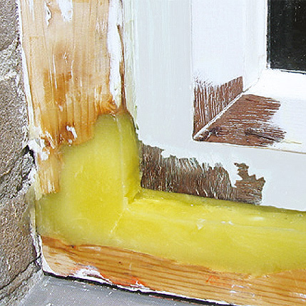 Fensterreparatur mit dem Repair Care System