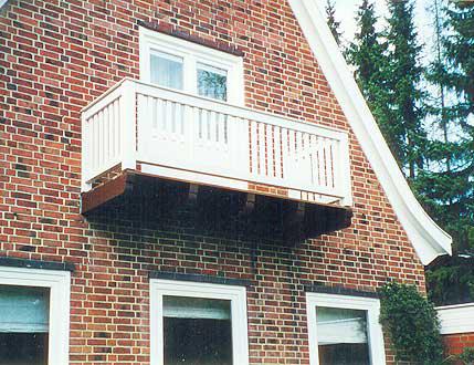 Balkongeländer von der Tischlerei Sturz, Reinbek – Beispiel 4